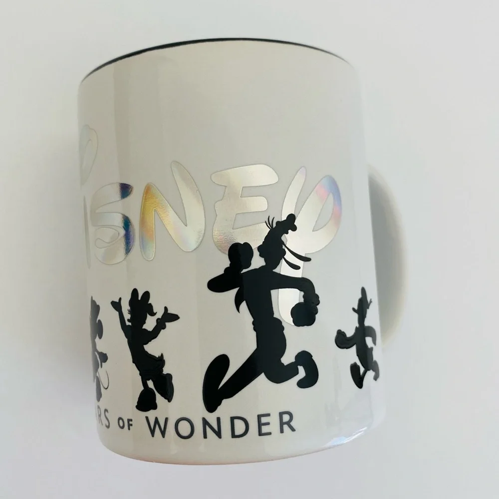 DISNEY 100 Years Of Wonder Pocelain Mug Collectible Gift Fan